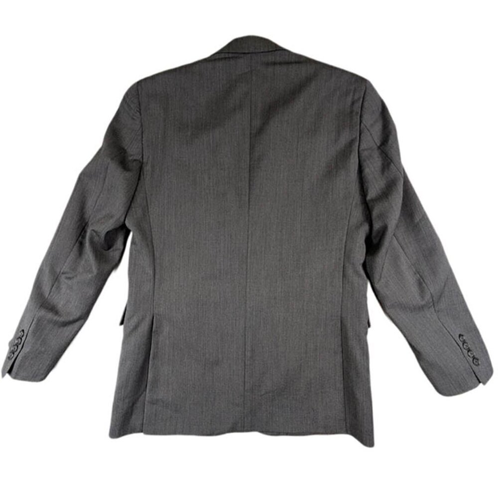 Jos A Bank Classic Collection Blazer Mens‎ 38R 100% Wool Gray 2 Button Dual Vent - Picture 4 of 14